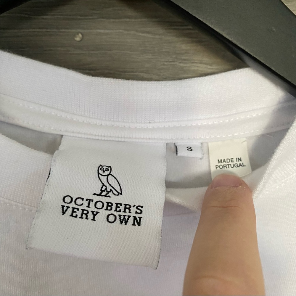 OVO Cropped Long Sleeve Tee - Picture 3 of 5